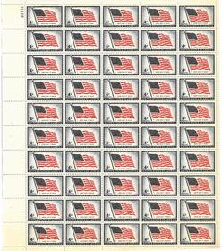 U.S. #1094 Old Glory - Long Way it Wave