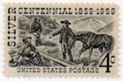 U.S. #1130 Nevada Silver Discovery MNH