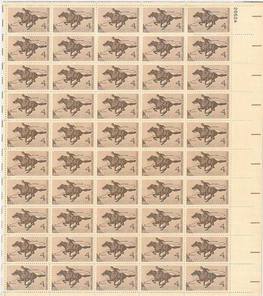 U.S. #1154 Pony Express Centennial