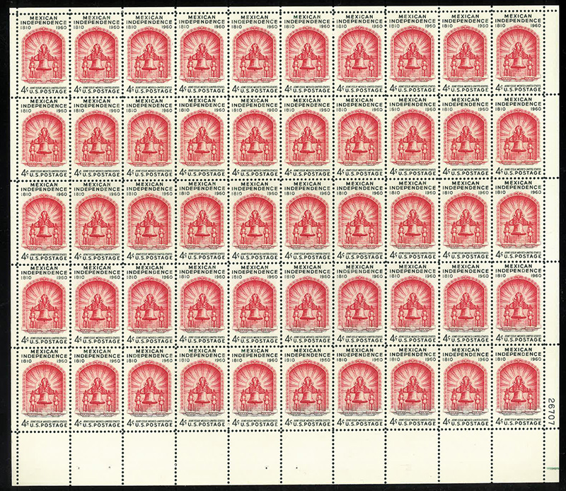 U.S. #1157 Mexican Independence