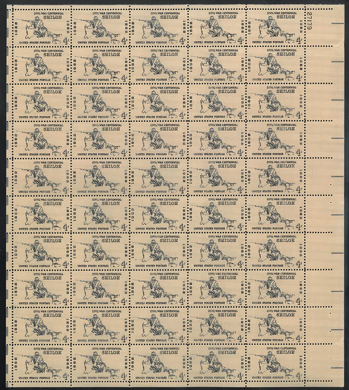 U.S. #1179 Shiloh Pane of 50