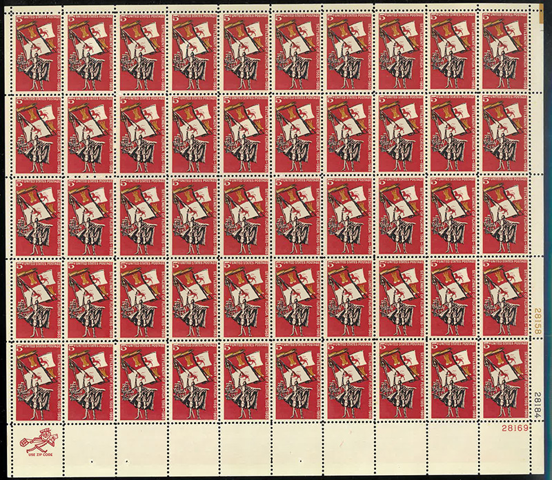 U.S. #1271 Florida Settlement Pane of 50