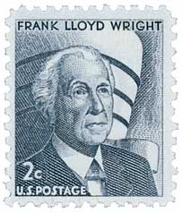 U.S. #1280 2c Frank Lloyd Wright