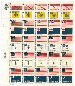 U.S. #1354a Historic Flag Series