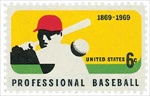 U.S. #1381 Professional Baseball MNH