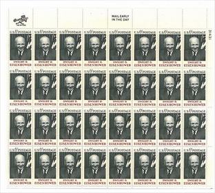 U.S. #1383 Dwight D. Eisenhower Issue