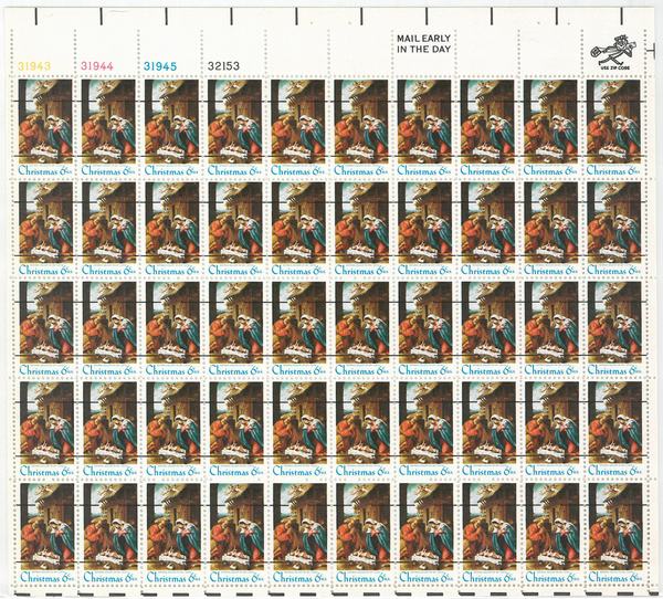 U.S. #1414 Nativity 19708