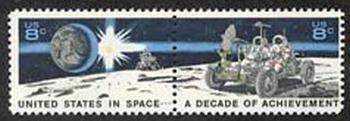 U.S. #1435b Space Achievement - pair MNH