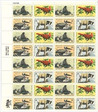 U.S. #1467a Wildlife Conservation