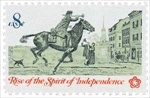 U.S. #1478 Colonial Postrider MNH