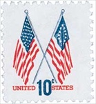 U.S. #1509 10c 50-star & 13-star Flags MNH