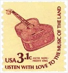 U.S. #1613 3.1c Guitar Coil MNH