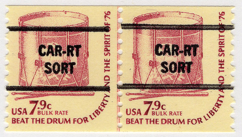 U.S. #1615a Line Pair