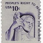 U.S. #1617 10c Justice Coil MNH