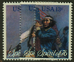 U.S. #1629-31 The Spirit of '76, 3 Singles MNH