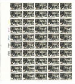 U.S. #1703 Christmas - Traditional 1976 (block tagging)