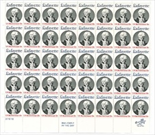 U.S. #1716 Lafayette Issue