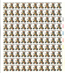 U.S. #1729 Christmas- Religious 1977 Mint Sheet