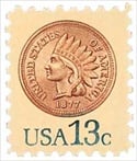 U.S. #1734 Indian Head Penny MNH