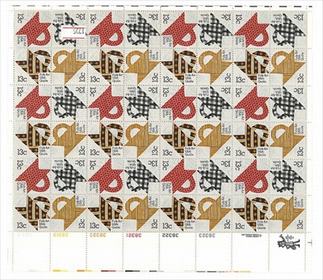 U.S. #1748a Folk Art Quilts