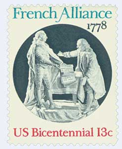 U.S. #1753 French Alliance MNH