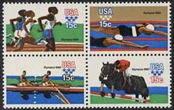 U.S. #1794a Olympic Games Block of 4 MNH