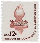 U.S. #1816 12c Liberty Torch Coil MNH