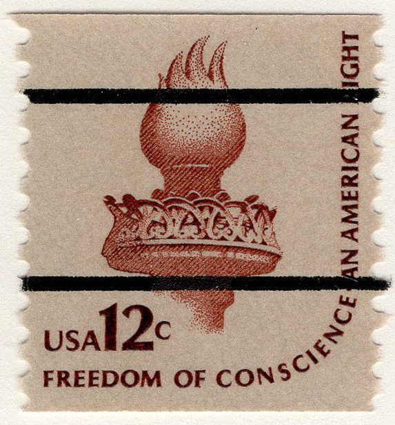 U.S. #1816a 12c Liberty Torch Coil MNH