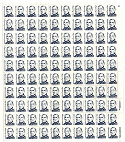 U.S. #1854 11c Alden Partridge Mint Sheet