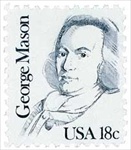 U.S. #1858 18c George Mason MNH