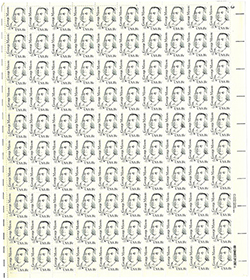 U.S. #1858 18c George Mason Mint Sheet