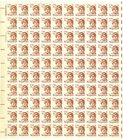 U.S. #1859 19c Sequoyah Mint Sheet