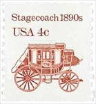 U.S. #1898A 4c Stagecoach Coil MNH