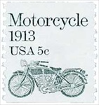 U.S. #1899 5c Motorcycle Coil MNH
