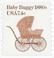 U.S. #1902 Baby Buggy 1880s