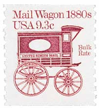 U.S. #1903 Mail Wagon 1880s