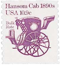 U.S. #1904 Hansom Cab 1890s