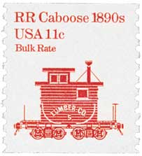 U.S. #1905 RR Caboose 1890s Bureau
