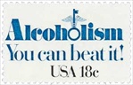 U.S. #1927 Alcoholism - You can beat it! MNH