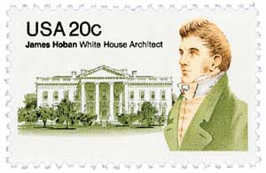 U.S. #1936 James Hoban 20c MNH