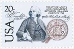 U.S. #2036 U.S. Sweden Treaty of Amity MNH