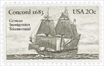 U.S. #2040 German Immigration MNH