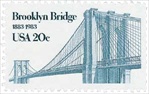 U.S. #2041 Brooklyn Bridge MNH