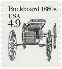 U.S. #2124 Buckboard 1880s