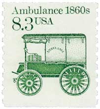 U.S. #2128 Ambulance 1860s
