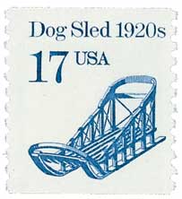 U.S. #2135 Dog Sled 1920s