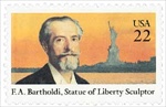 U.S. #2147 Frederic Auguste Bartholdi MNH