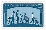 U.S. #2153 Social Security Act MNH