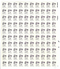 U.S. #2181 23c Mary Cassatt Mint Sheet