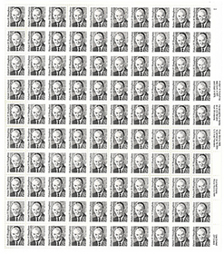 U.S. #2189 52c Hubert H. Humphrey Mint Sheet